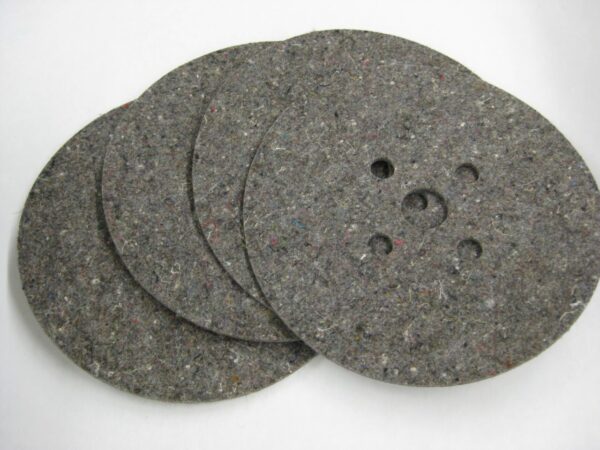 Edger Felt Pad 7" - 7/8" center hole - 1 pad