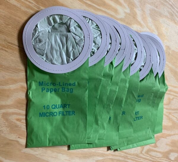 Vacuum Bags - 10 Qt. Back Pack Type