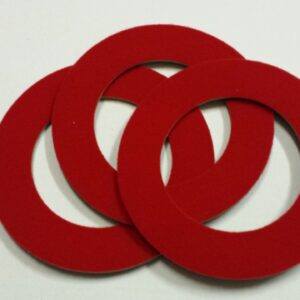 Trio Red Velcro Rings - price is for 1 - ONE