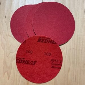 5" Norton Red Heat Discs H&L "Norzon"
