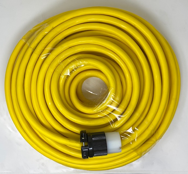100 Ft. Power Cord  Yellow Heavy Duty Extension Cord