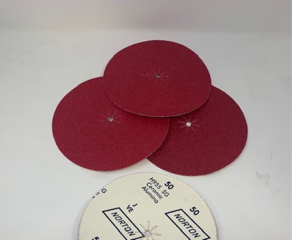 Norton Red Heat Edger Discs 7x5/16  (Box of 25)